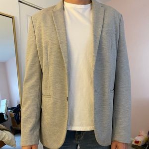 Men’s Zara Essentials Gray Blazer - size XXL